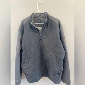 Callaway Weather-Series Gray Quilted Men’s Golf Jacket Large